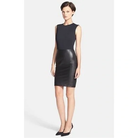 black linen sleeveless dress MILLE Isla Dress in Black Linen XXS main image 1